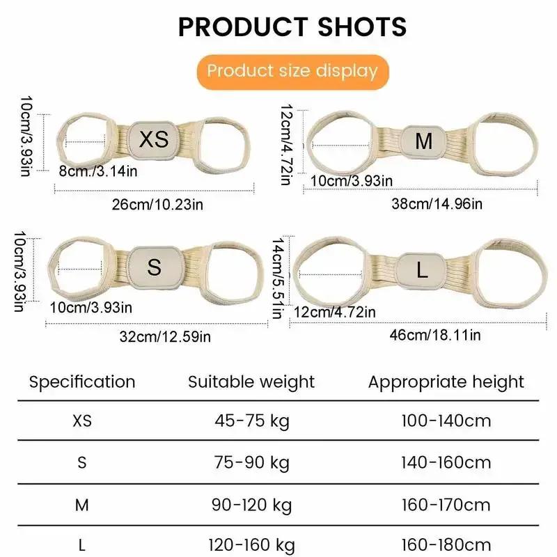 Correcteur posture clavicule réglable - Attelle dos ceinture lombaire pour hommes et femmes