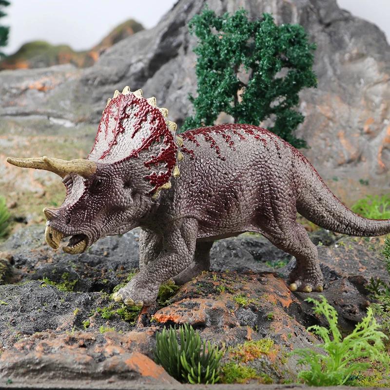 Oenux dinosaures monde Brinquedo sauvage jurassique Indominus Rex Spinosaurus Triceratops figurines d'action Collection