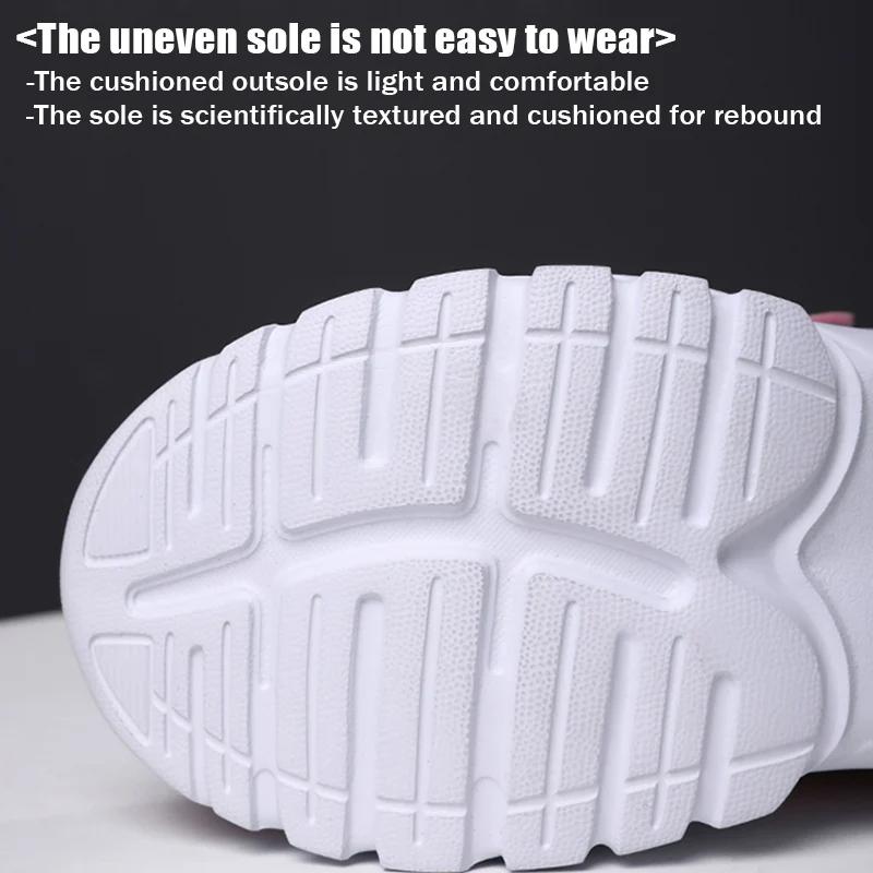 Chaussures plates enfant en maille respirante antidérapantes décontractées mode
