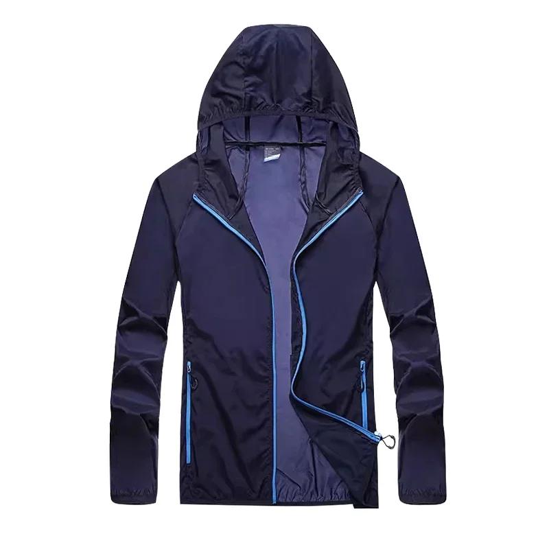 Veste pluie golf imperméable légère - Protection UV séchage rapide - Homme femme sports extérieur