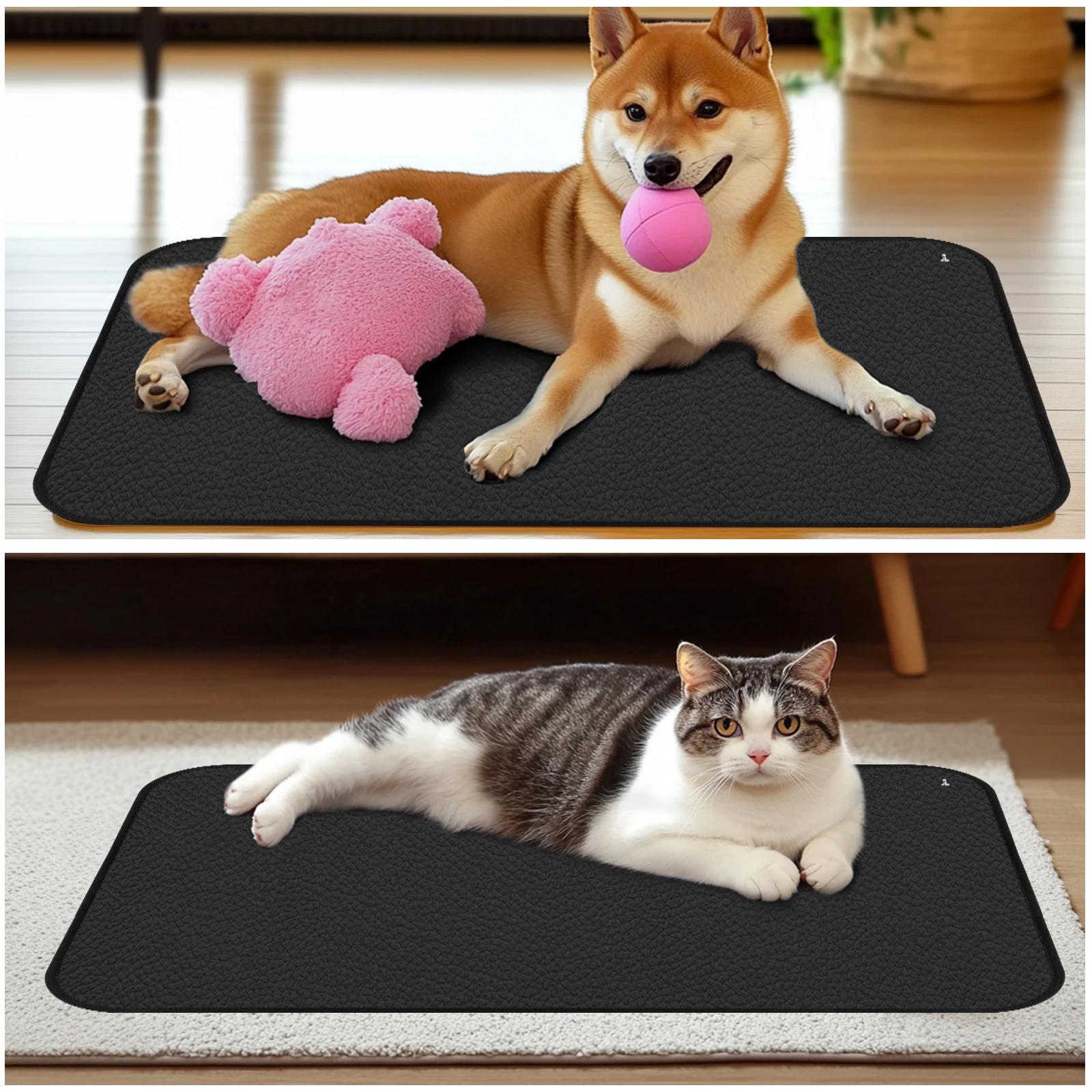 Tapis de mise à la terre 90x60cm/40x60CM, pour améliorer la santé du soulagement de la douleur du sommeil avec la thérapie de récupération connectée à la terre, libération électrostatique
