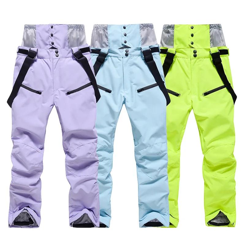 Pantalon de ski coupe-vent pour homme et femme
