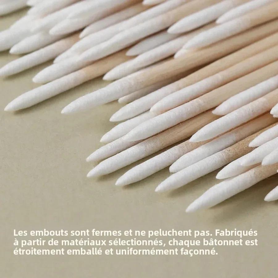 Coton-tige à Double extrémité