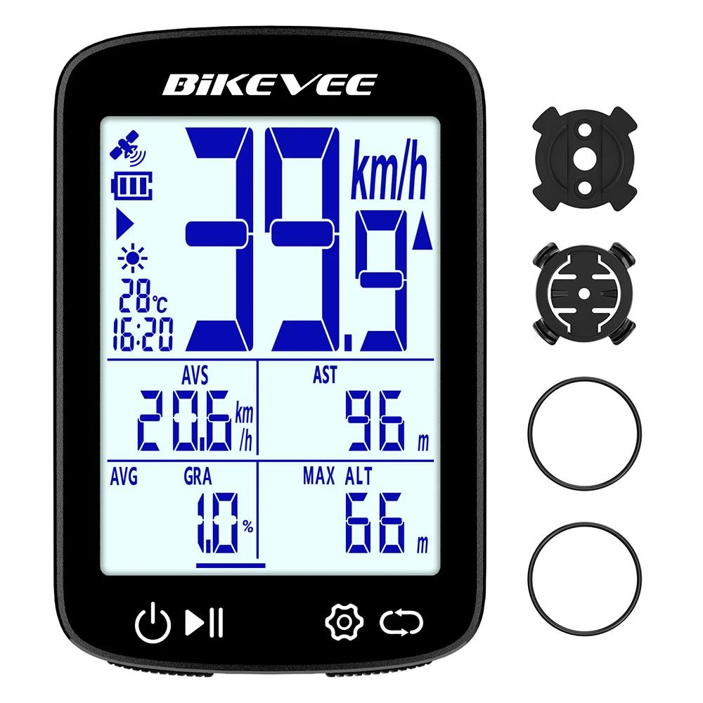 Ordinateur de vélo GPS rechargeable sans fil, compteur de vitesse, odomètre, chronomètre, accessoires pour vélo de montagne et de route