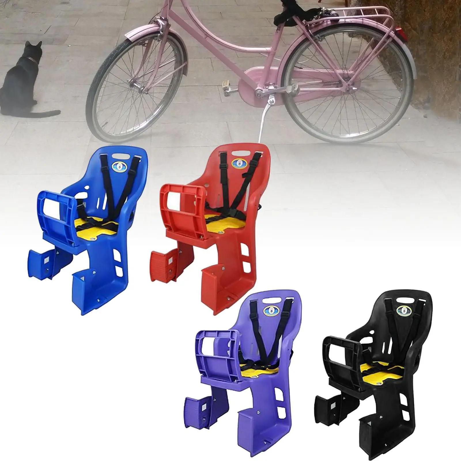 Siège de vélo pour enfants, siège arrière de vélo pour enfants avec repose-pieds, porte-enfant pour vélo, siège de vélo pour enfants pour tous les vélos de montagne pour adultes