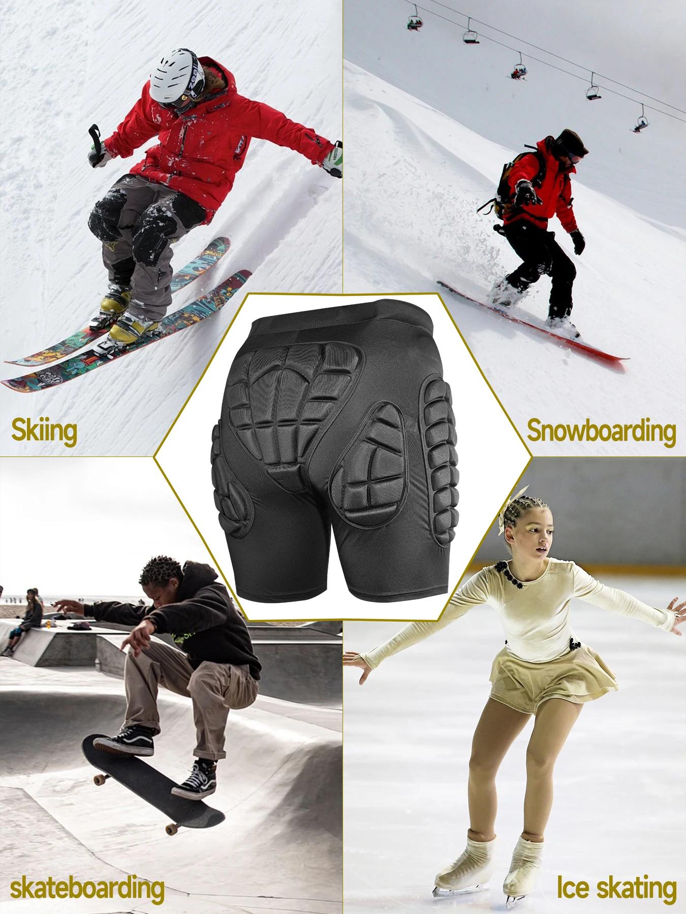 Shorts de protection AVIVOR 3D - Pads snowboard ski unisexe coussin hanches
