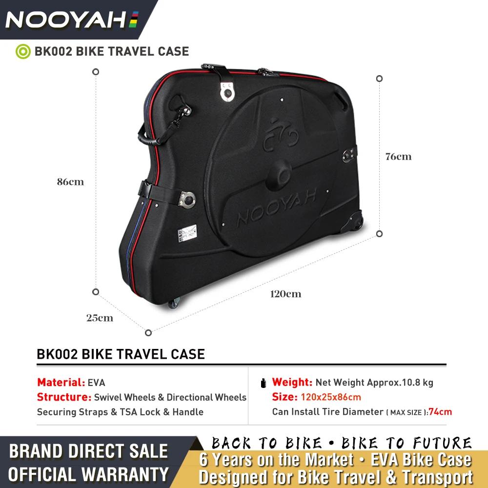 NOOYAH Étui de Voyage pour Vélo EVA Sac