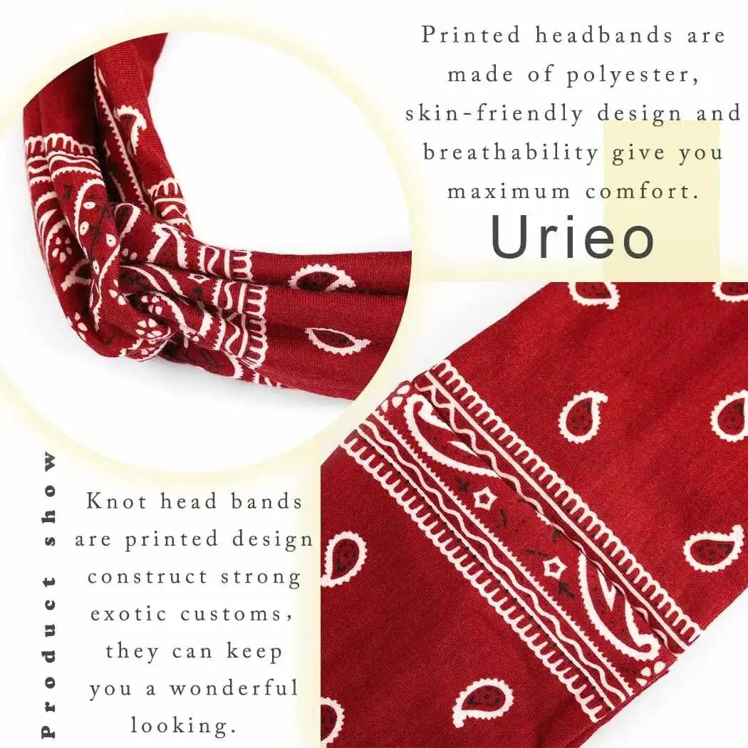 Bandeau extensible large noué pour femmes - Accessoire cheveux Yoga course sport confortable et tendance