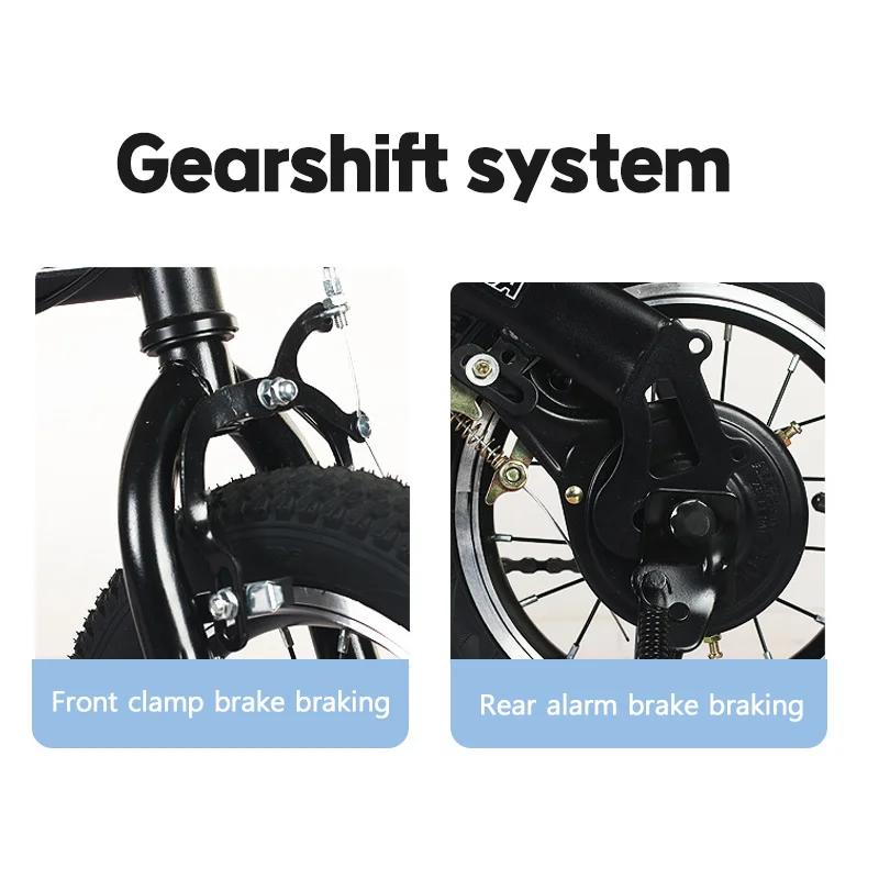 Vélo pliant pour adultes et adolescents, vélo de montagne tout-terrain, léger et portable