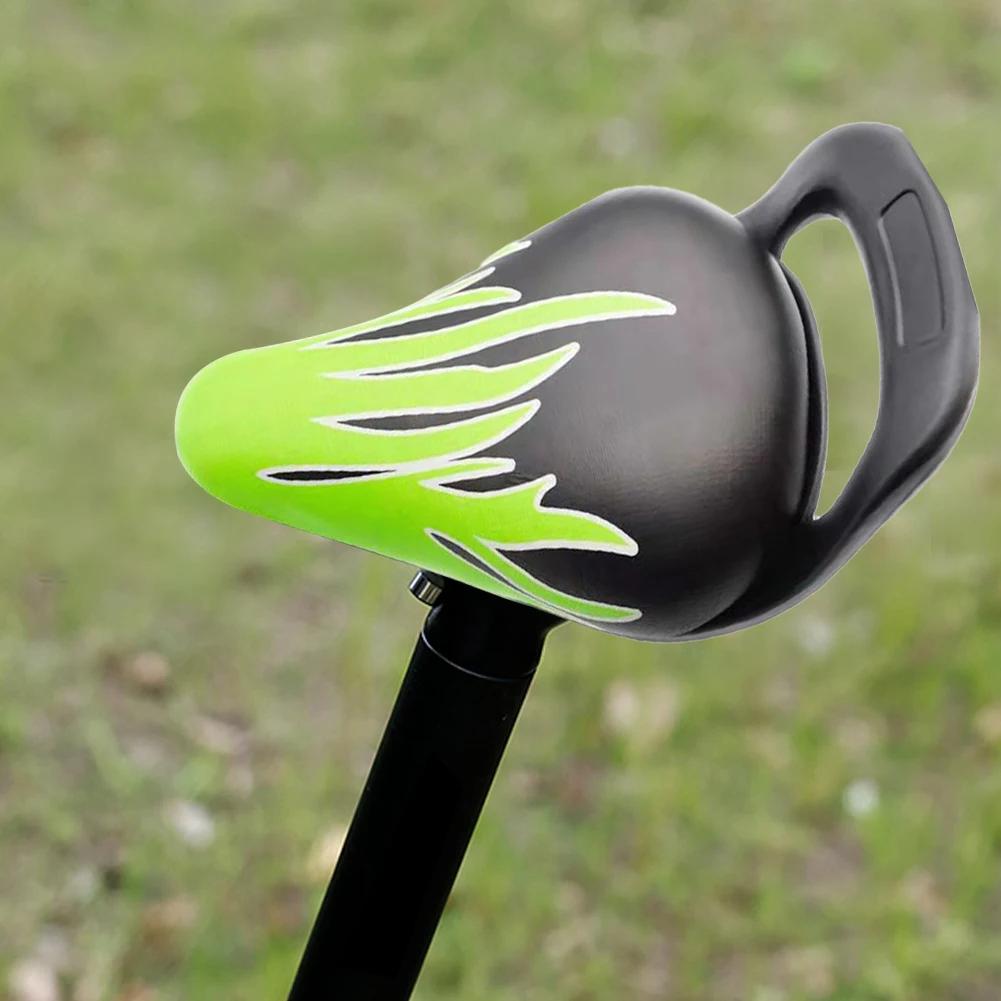 Selle de Vélo en Cuir PU pour Enfant, Coussin Souple, Confortable, Imperméable, VTT, Partie