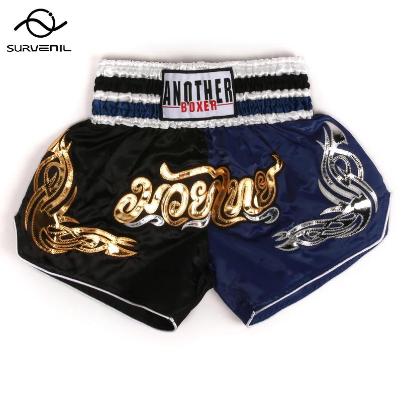 Short de boxe thaïlandaise pour adultes et enfants