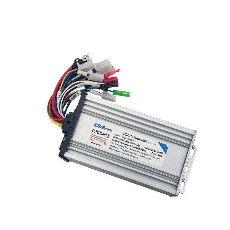 Contrôleur de moteur CC sans balais 36V/48V/60V 500W pour vélo électrique 36V/trottinette électrique 48V/tricycle électrique 60V