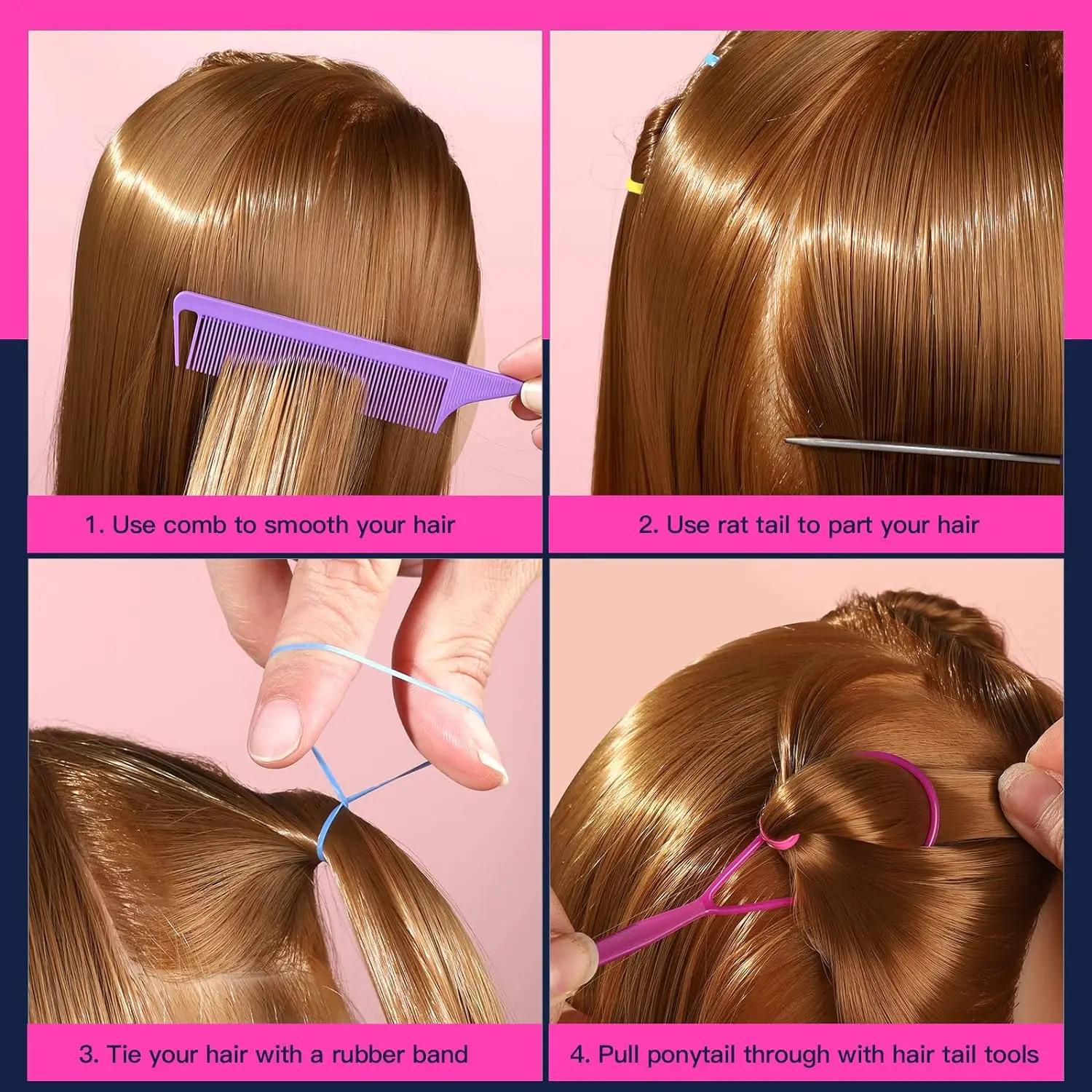 Bandes de cheveux élastiques 24 couleurs, Mini bandes de caoutchouc pour cheveux, petits attaches de cheveux, accessoires de cheveux colorés pour tout-petits, filles, enfants