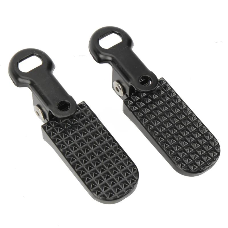Pédale arrière coordonnante pour vélo électrique, conception pliable, matériau en alliage d'aluminium, motif large, application