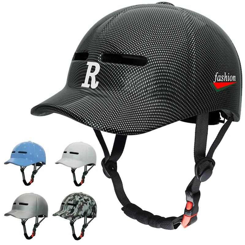 Casque de vélo électrique hommes femmes casquette de Baseball Moto Scooter casques de sécurité équipement de cyclisme Casco Patinete Eléctrico Bicicleta