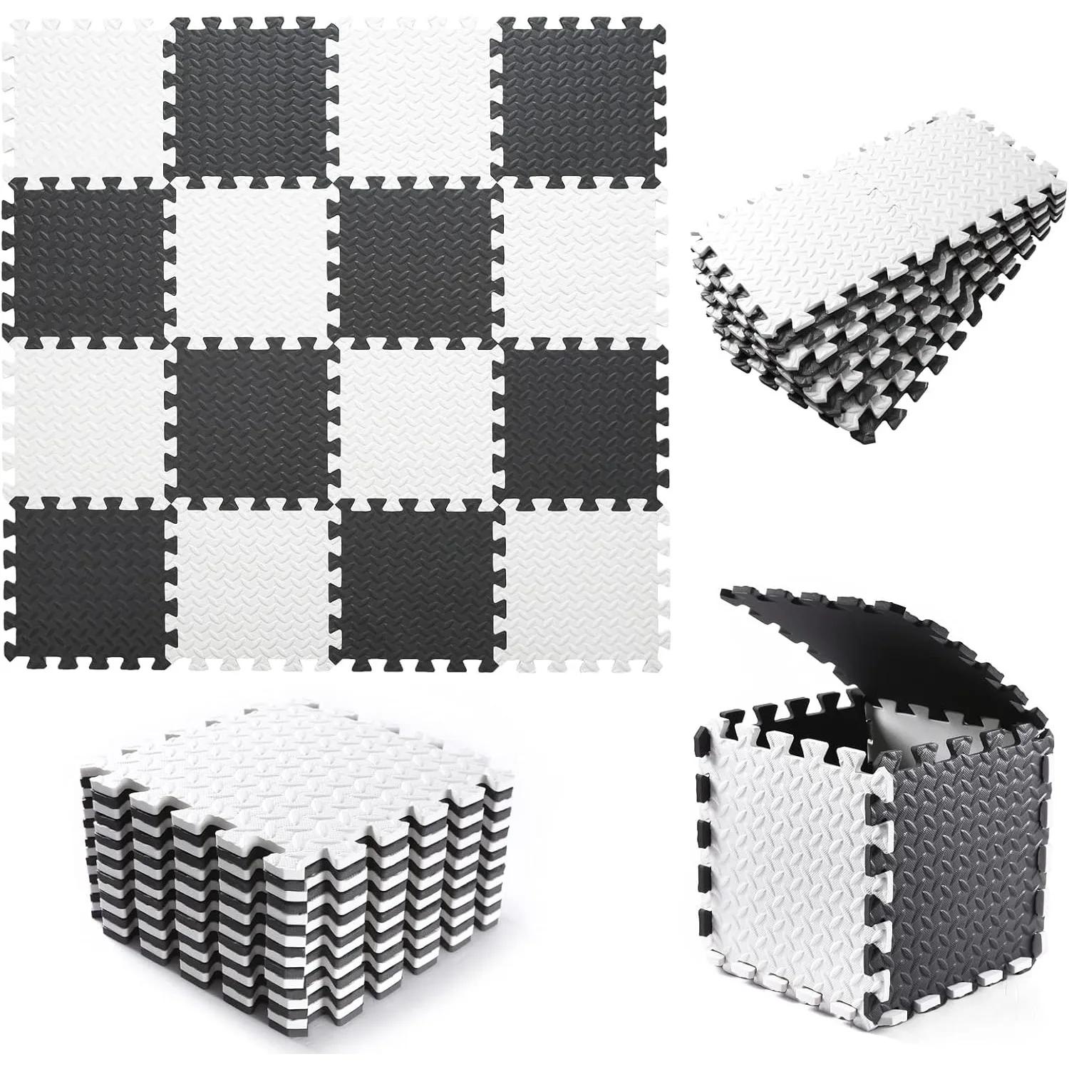 Tapis rampant pour bébé, 8/16/20 pièces, tapis de jeu antidérapant, tapis d'activité physique pour enfants, adapté à la chambre à coucher, au Garage et à une utilisation en extérieur
