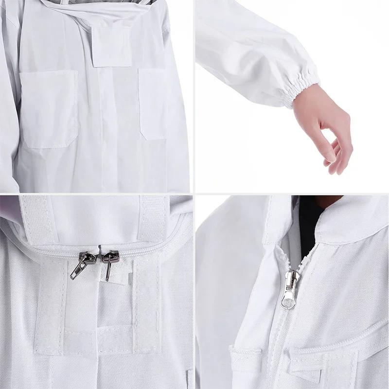 Vêtements pour apiculteurs complets, Protection professionnelle des abeilles, combinaison pour apiculture, voile de sécurité, chapeau, robe, équipement pour tout le corps