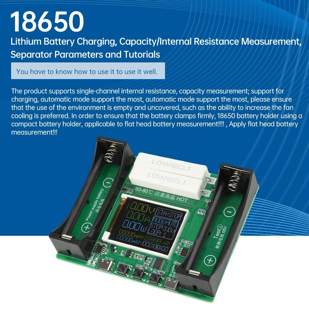 Testeur de capacité de batterie avec écran LCD 2Ch 4CH MAh MWh
