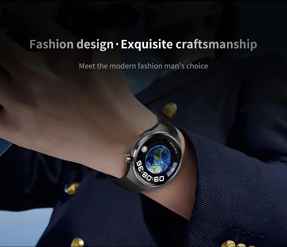 G.L Wear 2025 nouvelle montre intelligente pour hommes affichage HD suivi de la santé appel Bluetooth Assistant vocal sport Smartwatch
