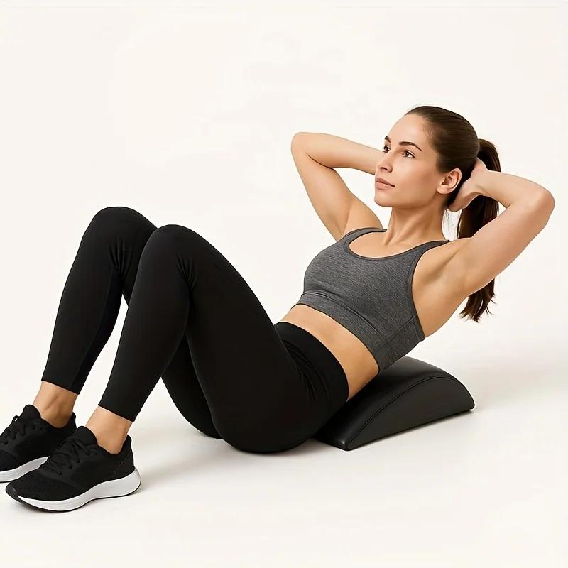 Ab Mat - Accessoire de tapis d'entraînement pour les exercices abdominaux, les abdominaux, les crunches, les pompes, l'entraînement central - Tapis rembourré portable