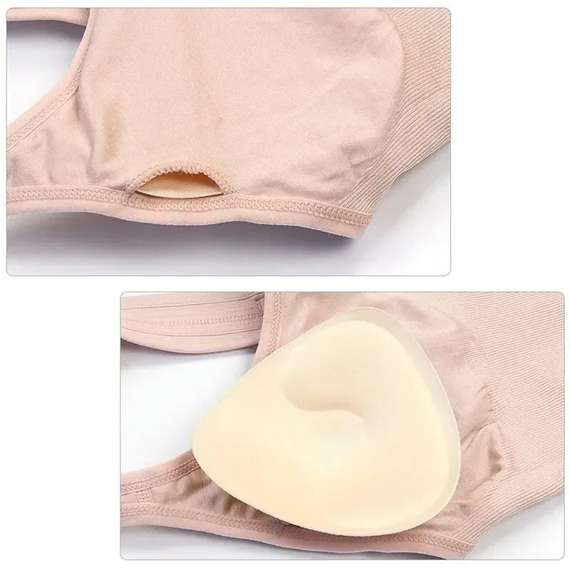 Soutien-gorge sport sexy dos nageur sans couture antichoc - Débardeur fitness yoga gym séchage rapide