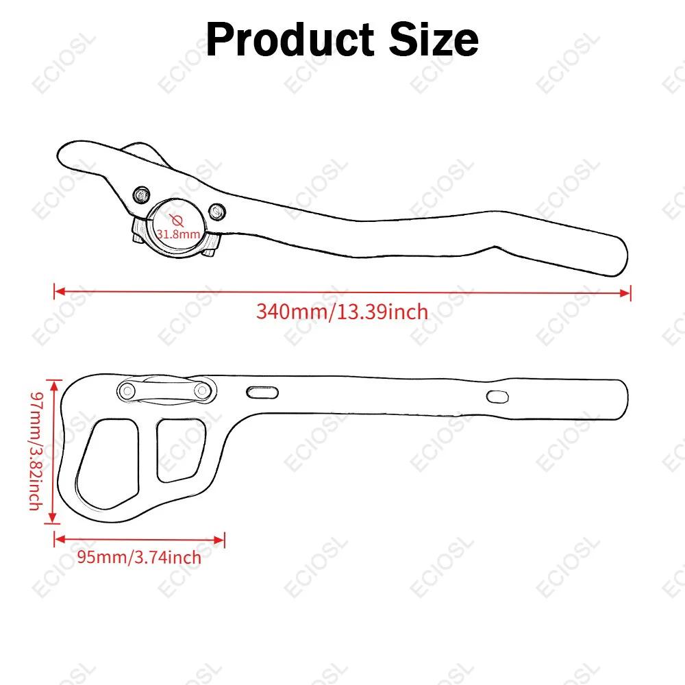 Nouveau guidon de repos en fibre de carbone 3K pour vélo de route, triathlon et contre-la-montre, style TT, le plus léger