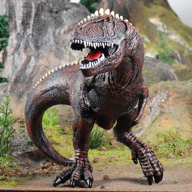 Oenux dinosaures monde Brinquedo sauvage jurassique Indominus Rex Spinosaurus Triceratops figurines d'action Collection