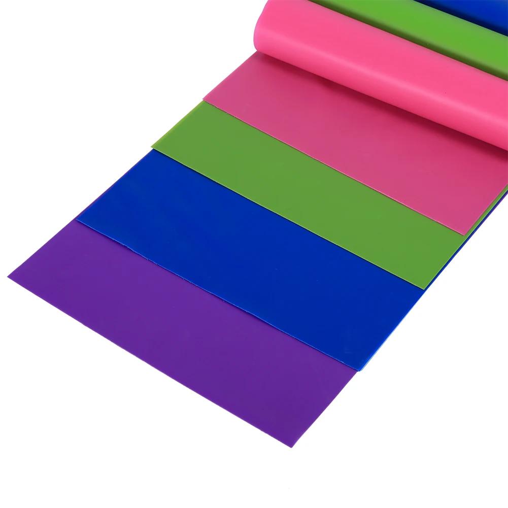 Bandes élastiques de fitness 1,5 m, bandes de résistance, accessoires de yoga et de pilates pour le crossfit, la musculation et l'exercice physique