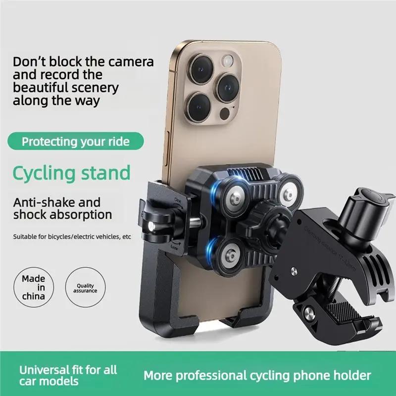 Support de téléphone pour vélo, design convivial pour trottinettes électriques, VTT, motos tout-terrain et caméras de moto