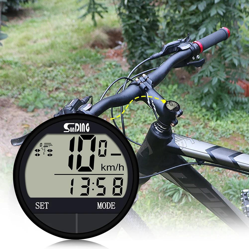 Ordinateur de vélo, compteur de vitesse, odomètre multifonctionnel, ordinateur de cyclisme pour hommes, femmes, adolescents, cyclistes, cyclisme en plein air