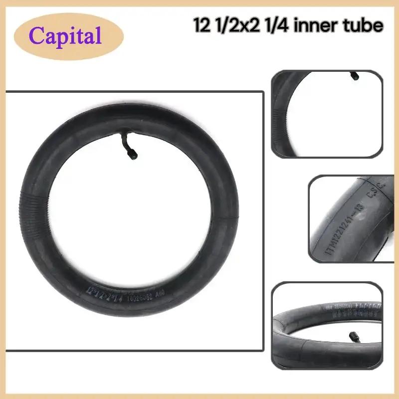 Pneu de 12 pouces 12 1/2 X 2 1/4/2.40, pneu intérieur compatible avec de nombreuses trottinettes électriques pour ST1201 ST1202 e-Bike 12 1/2X2 1/4 12 1/2x2.75