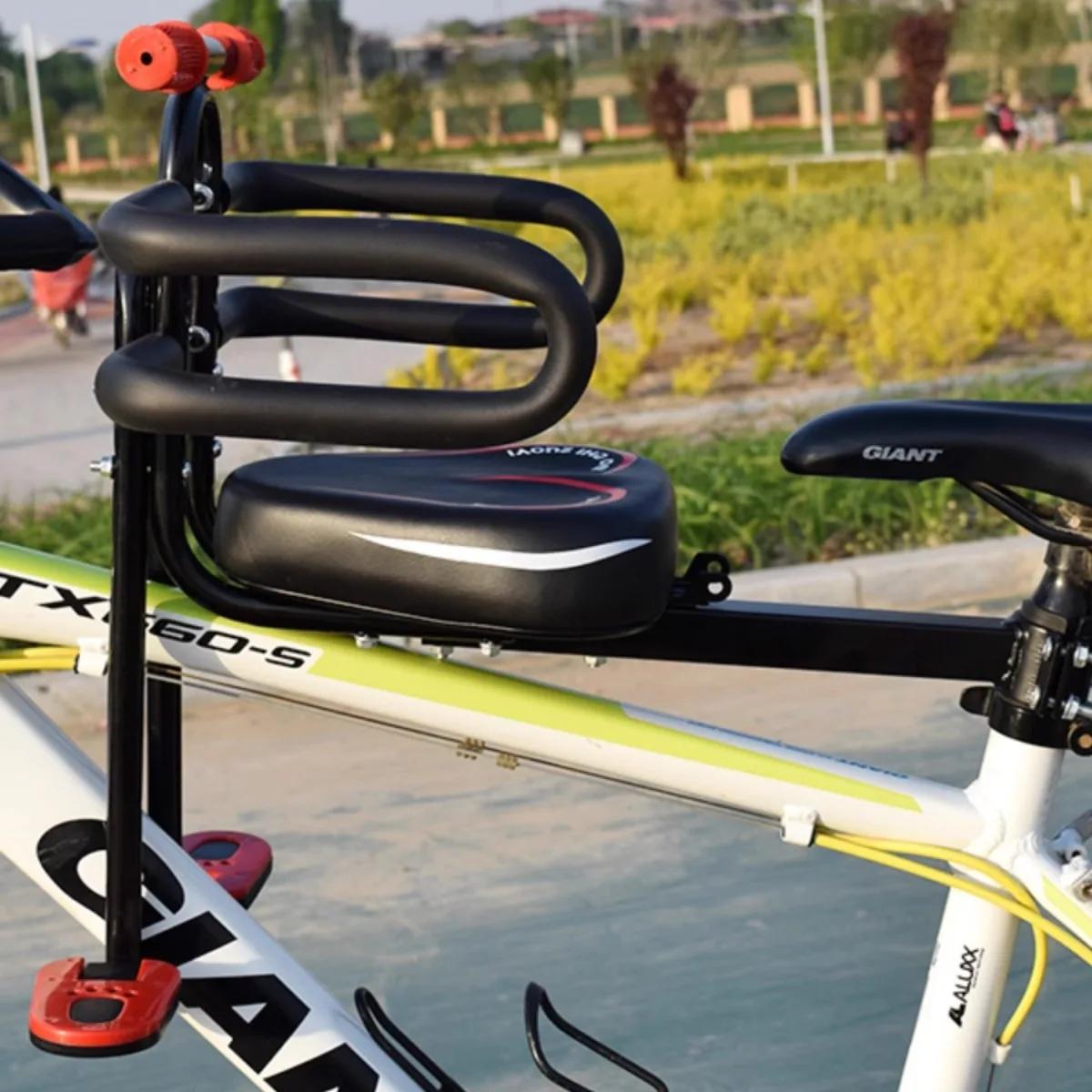 Selle de vélo pour enfants siège de vélo de montagne vélo électrique avant garde de sécurité pour bébé pièces de coussin de manette de vitesse pour occasions spéciales