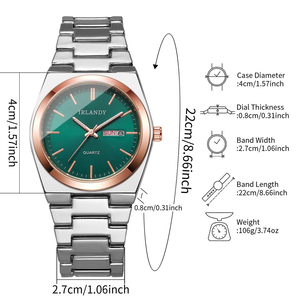 Montres d'affaires de luxe pour hommes, montres-bracelets à Quartz avec calendrier, horloge Reloj Hombre (sans boîte)