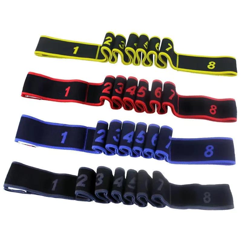 Ceinture élastique extensible pour femmes et hommes, exercice de Fitness, danse latine, sangle de traction, sport, Yoga, bande de résistance pour la musculation