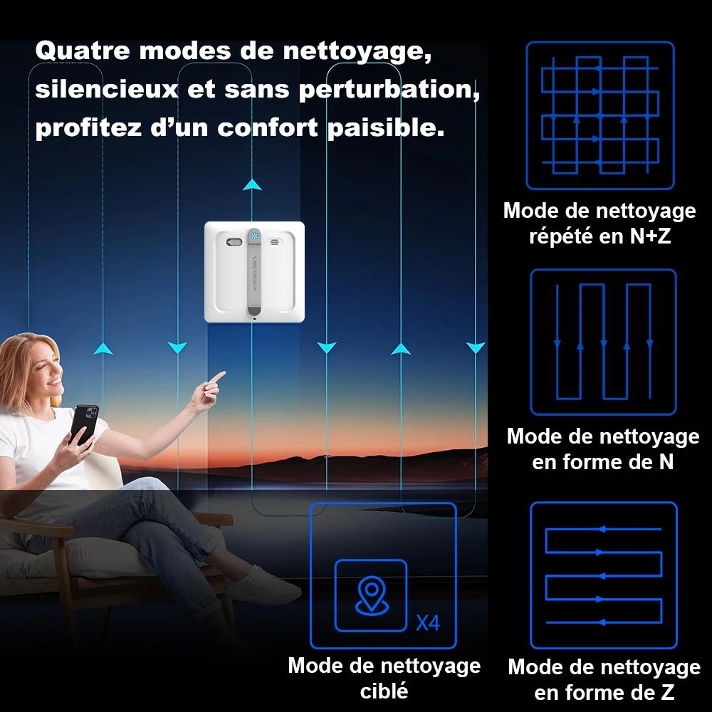 (code promo: AEWD55)Liectroux YW710 double pulvérisation d'eau