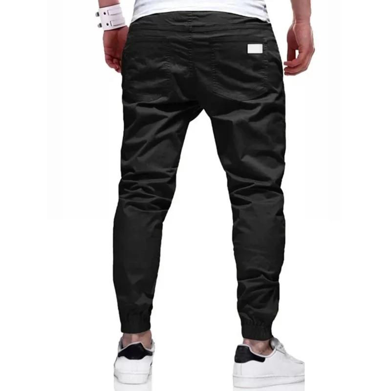 Nouveau printemps automne mince hommes pantalons sport Joggers pantalon