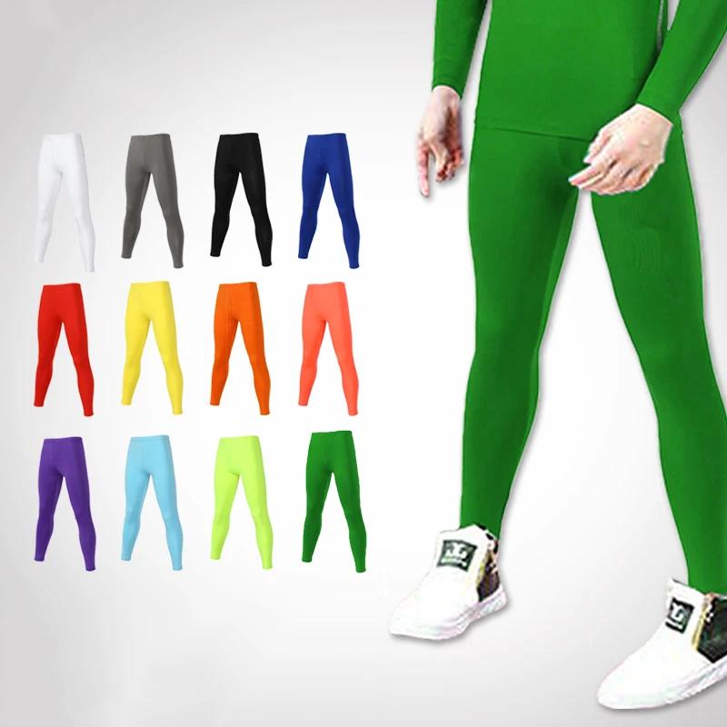 Collants de course pour enfants pantalons de gymnastique legging de sport compression pour garçons filles football basket-ball exercice fitness