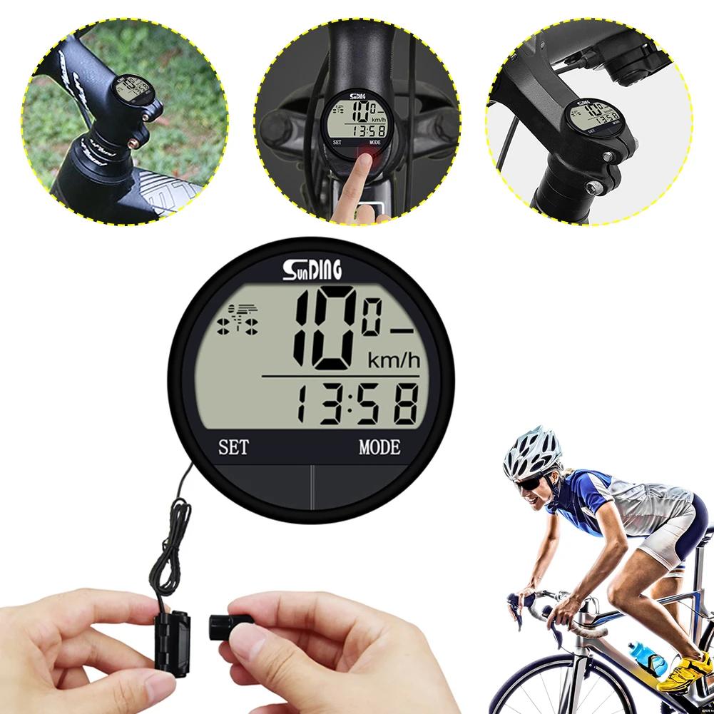 Ordinateur de vélo avec écran, compteur de vitesse pour VTT, pour hommes, femmes, adolescents, cyclistes, cyclisme en plein air