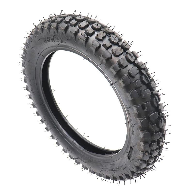 Pneu et chambre à air de haute qualité 3.00-12 pouces, pneu de 12 pouces pour moto tout-terrain, motocross, moto