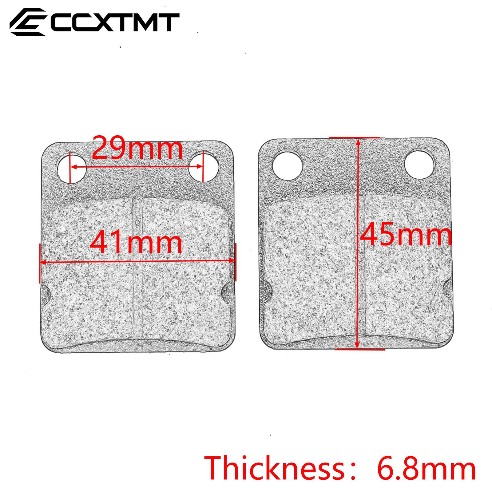 Disques arrière plaquettes de frein pour ATV Quad Go Kart Dirt Pit Bike 50 70 90 110 125 140 150 160 pour YAMAHA YFZ350