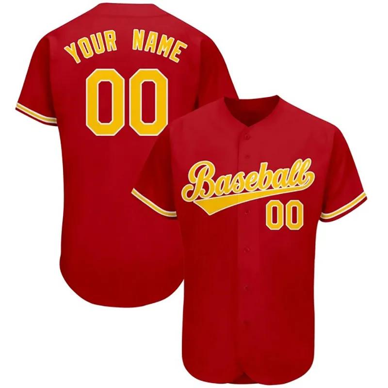 Maillot de baseball personnalisé