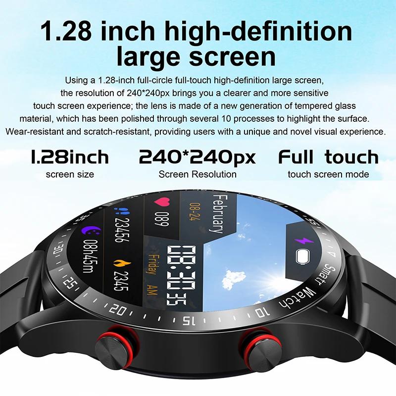 Montre connectée sport homme femme, écran HD, ECG+PPG, appel Bluetooth, suivi GPS, moniteur de fréquence cardiaque, étanche IP68, nouvelle montre connectée 2026