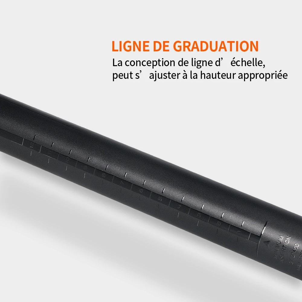 TOSEEK – tige de selle en carbone 27.2/30.8/31.6mm