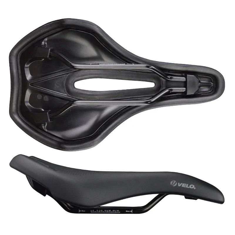 VELO Original VL-3543 PU confort creux respirant selle de vélo pour route gravier vtt ville vélos de tourisme pièces de cyclisme