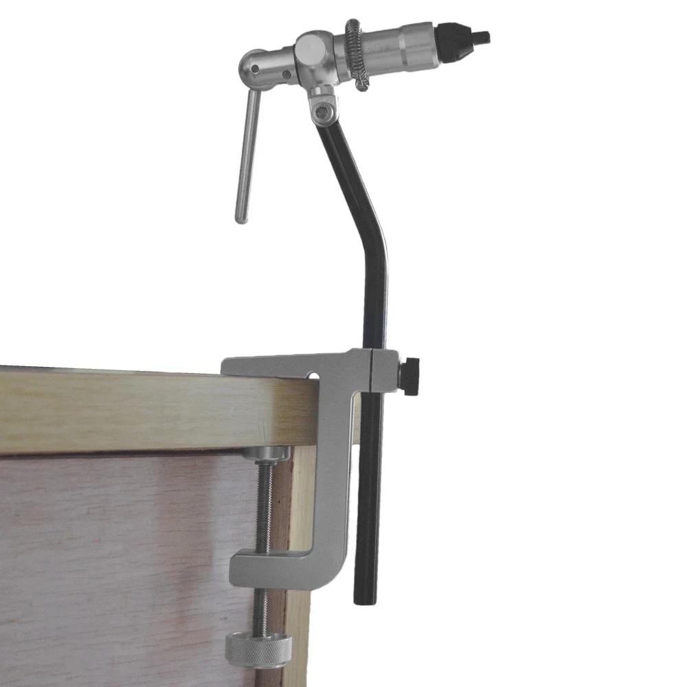 Étau de pêche à la mouche rotatif MNFT - Rotation 360° ajustable pour quilles et gabarits