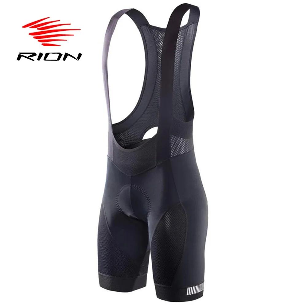 RION cyclisme bavoirs Shorts VTT respirant hommes rembourré vélo collants Triathlon homme Pro Licra