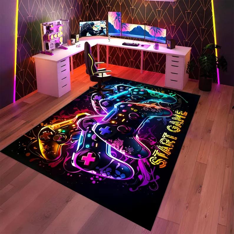 Tapis d'arcade rétro pour intérieur et extérieur