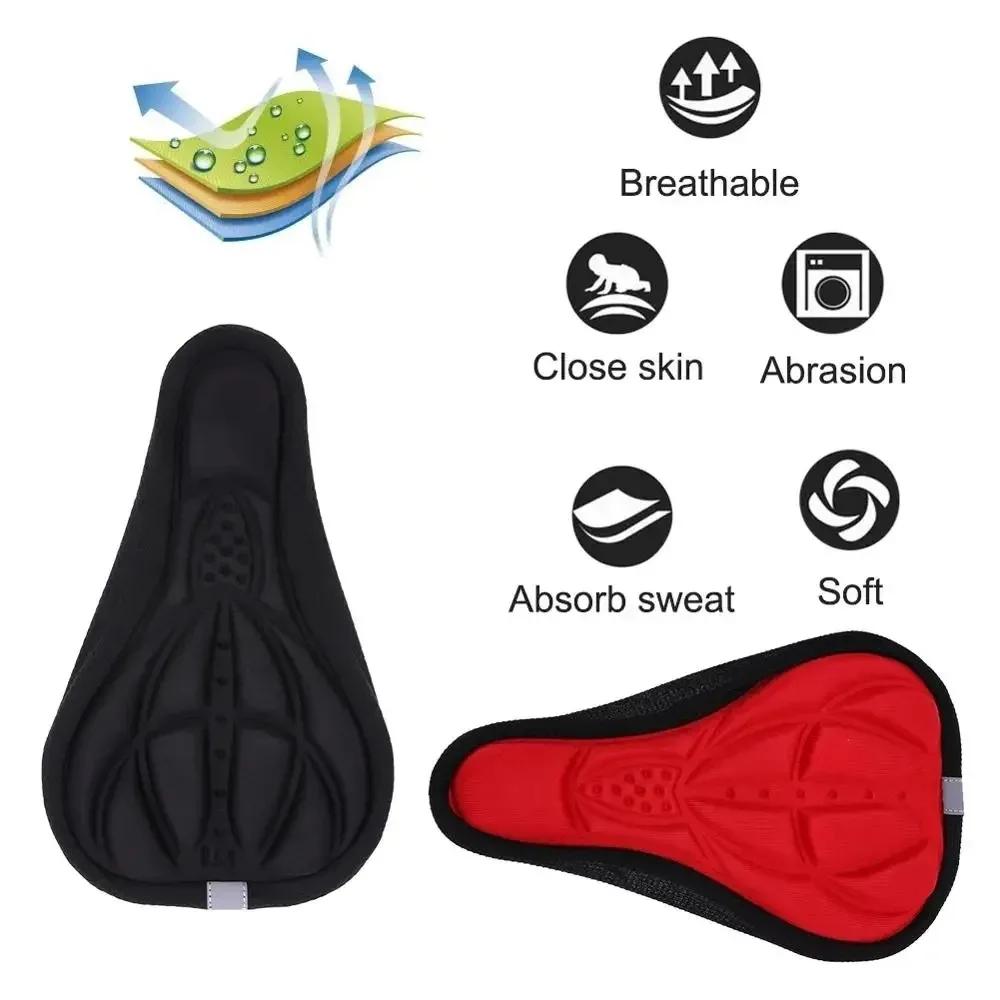 Selle de vélo 3D souple et épaisse pour VTT