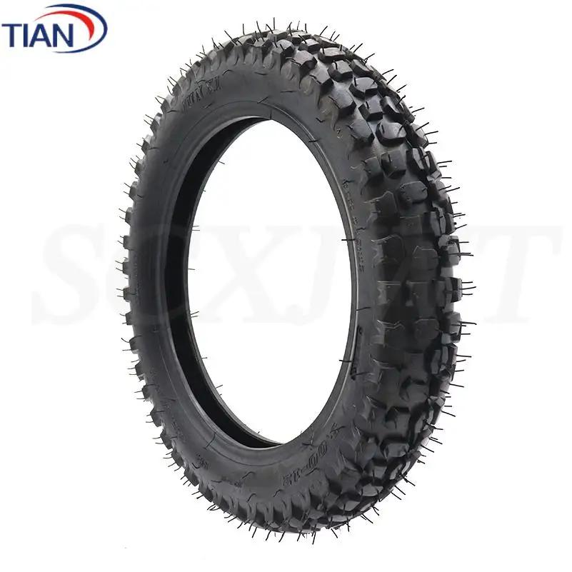 Pneu intérieur et extérieur de 12 pouces 3.00-12 pour moto tout-terrain, motocross, dirt bike