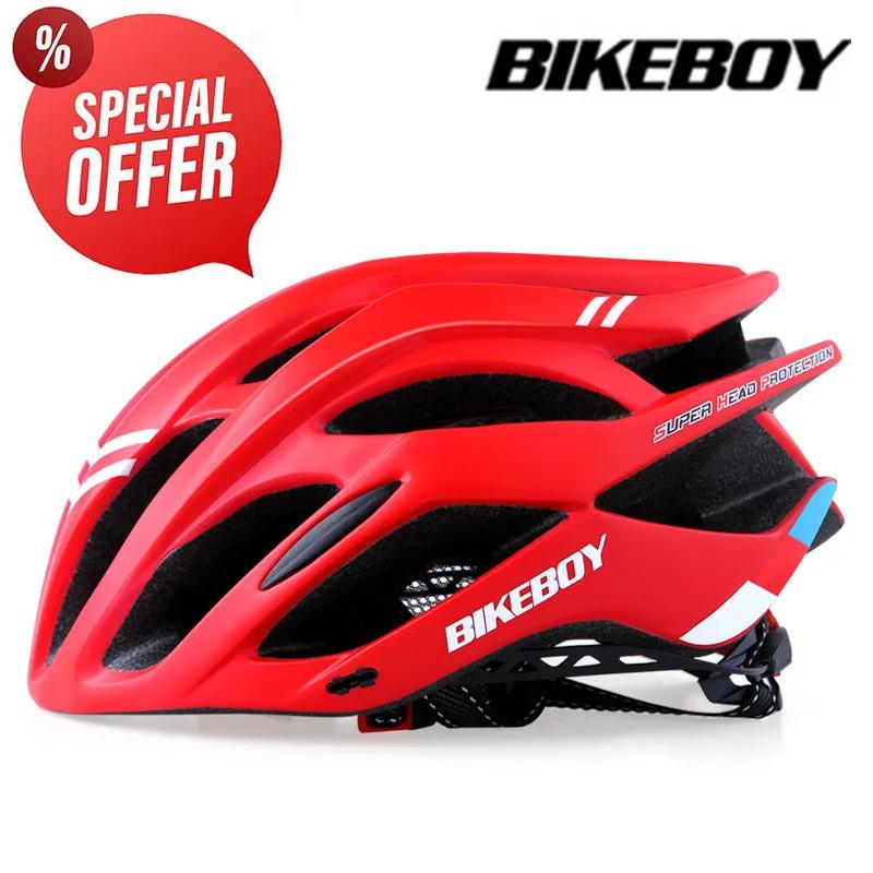 Casque de Cyclisme Ultraléger VTT Bikeboy Pour Hommes Femmes Sécurité Visibilité Occasions Spéciales